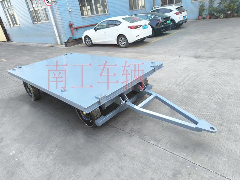 3噸小型牽引平板拖車(chē) 全掛車(chē)
