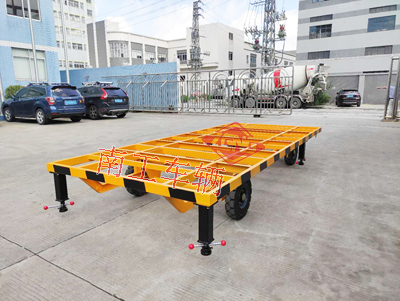 3噸帶螺紋支腿骨架式平板拖車(chē)3I.jpg